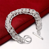 Fine 925 sterling silver chain bracelet for elegant everyday wear, gifting, and classic jewelry styling.