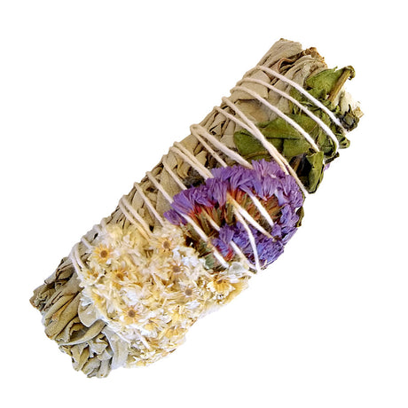 Floral Sage smudge stick, 3-4 inch
