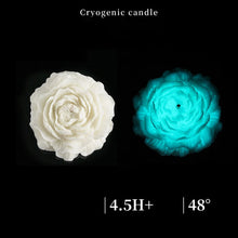 Fluorescent Peony Glow Candle floral-shaped candle for soft lighting, decorative display, and everyday ambiance.