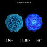 Fluorescent Peony Glow Candle scented jar candle for gifting, floral fragrance, and elegant home enjoyment.