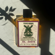 Four Winds Wish Oil anointing oil bottle for prayer work, blessing, and focused spiritual use.