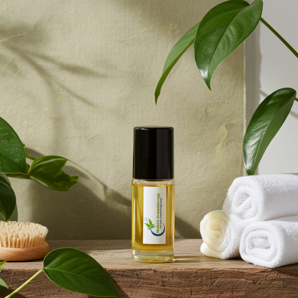 Frankincense & Myrrh moisturizing body oil — ancient balsamic resin blend for aromatherapy, massage, and daily ritual.