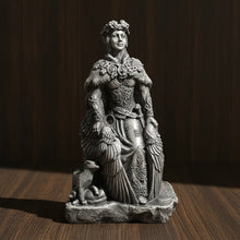 Large Freya statue, front view