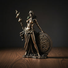 Frigga statue, front view