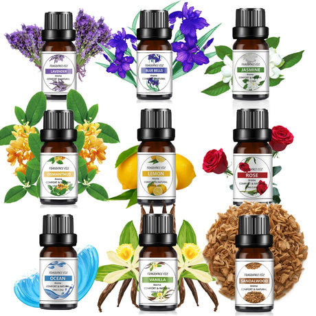 Fruit Flavor Essential Oil aromatherapy bottle for relaxing scent diffusion, massage blending, and daily wellness use.