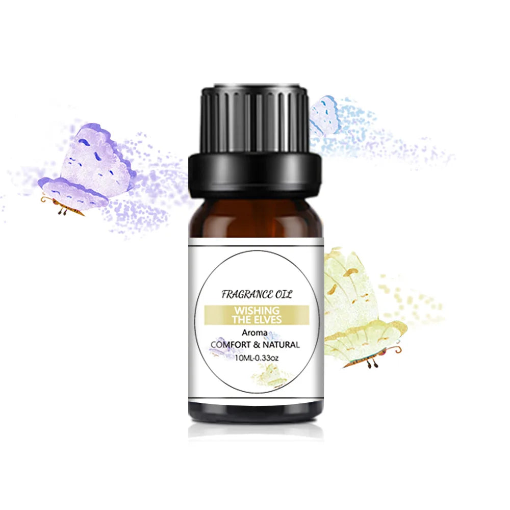 Fruit Flavor Essential Oil fragrant oil bottle for diffuser blending, indoor scenting, and relaxing aromatherapy.