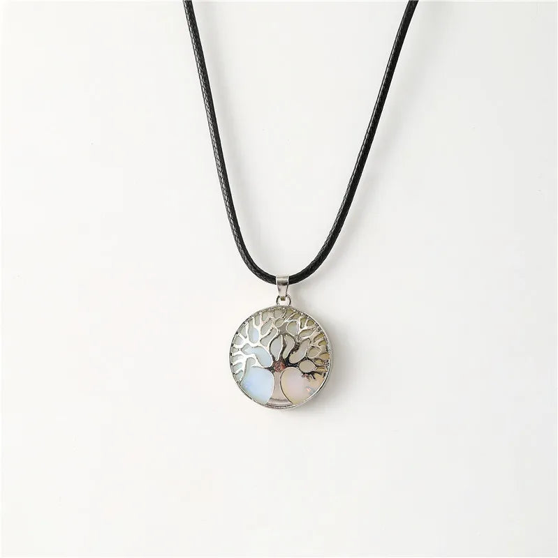 Gemstone Tree of Life matching jewelry set with wearable pieces for daily fashion use, layered styling, and gift giving.
