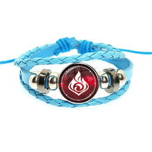 Genshin Impact element bracelet jewelry for gaming-inspired fashion, cosplay use, and collector accessorizing.