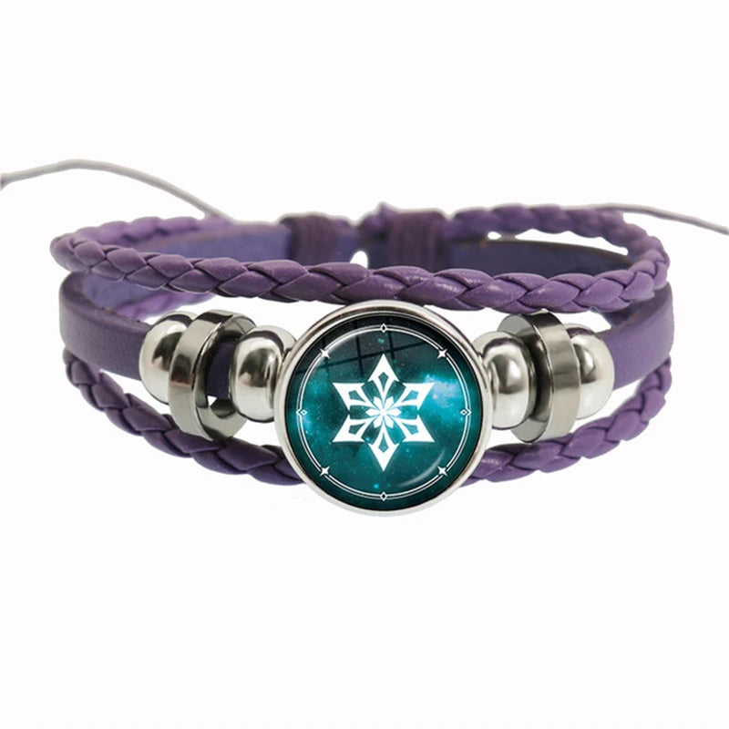 Genshin Impact element Vision bracelet for character cosplay, themed outfits, and collectible accessory use.