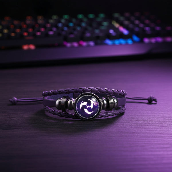 Genshin Impact Vision Element bracelet for cosplay styling, anime fan wear, and everyday accessory use.