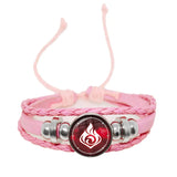 Genshin Impact wrist Vision bracelet for character cosplay, themed party wear, and anime accessory styling.