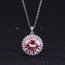 Geometric charm CZ pendant necklace with crystal accent for contemporary fashion wear, accessorizing, and occasion dressing.