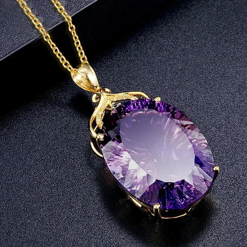 Geometric crystal CZ necklace for women with elegant pendant for occasion wear, gift use, and stylish everyday accessorizing.