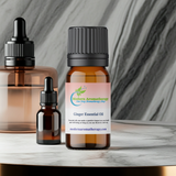 Ginger Essential Oil aromatherapy bottle for calming scent use, diffuser blends, and wellness routines.