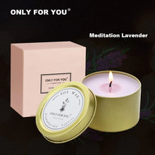 Glass jar romantic candle for relaxing atmosphere, home fragrance, and soft mood lighting use.