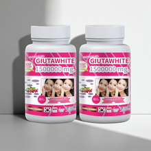 Gluta White L-Glutathione softgels bottle supplement with 30 count for daily nutritional support and antioxidant use.