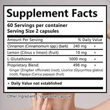 Glutathione + Collagen Antioxidant Capsules bottle for everyday collagen support, antioxidant wellness, and beauty routine use.