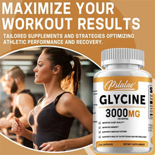Glycine capsules nighttime formula for deep sleep support, appetite control, and evening supplement use.