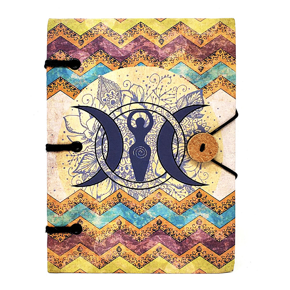 Goddess of Earth printed hardcover journal front cover