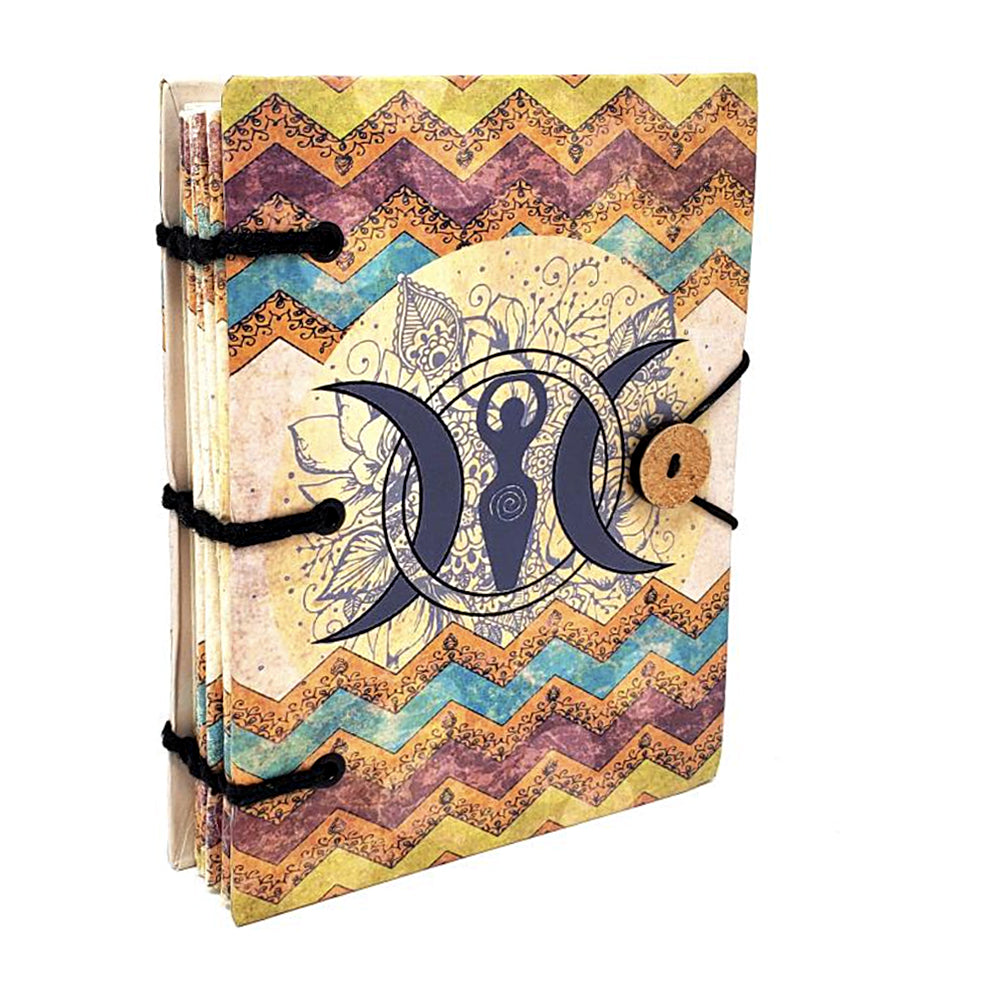 Goddess of Earth printed hardcover journal pages