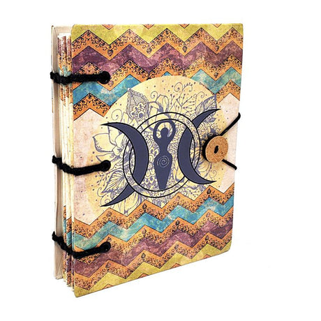 Goddess of Earth printed hardcover journal pages