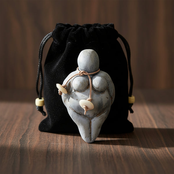 Goddess Song kit figurine handcrafted in Canada with velvet bag