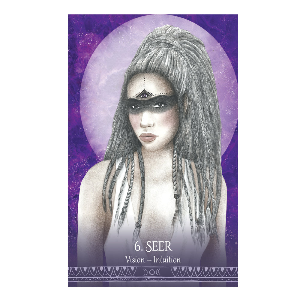 Goddess Spirit Oracle Deck sample card D