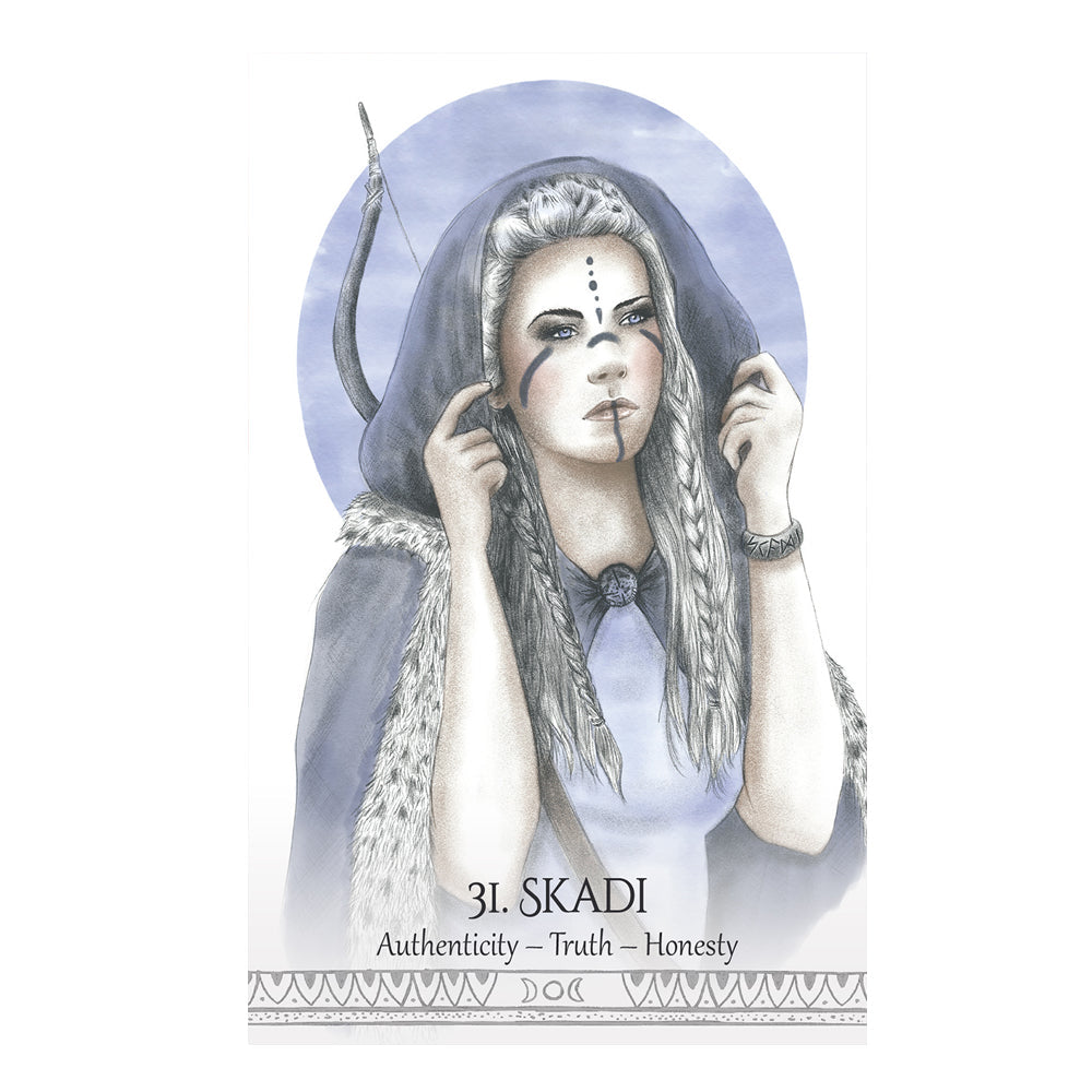Goddess Spirit Oracle Deck sample card G