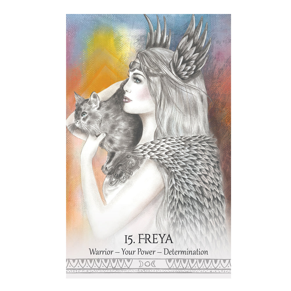 Goddess Spirit Oracle Deck sample card H