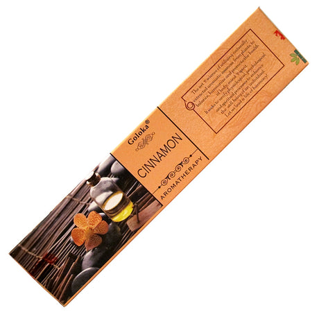 Goloka Aroma Cinnamon incense sticks pack