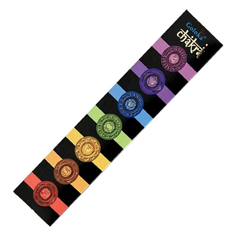 Goloka Chakra incense sticks Black Series box