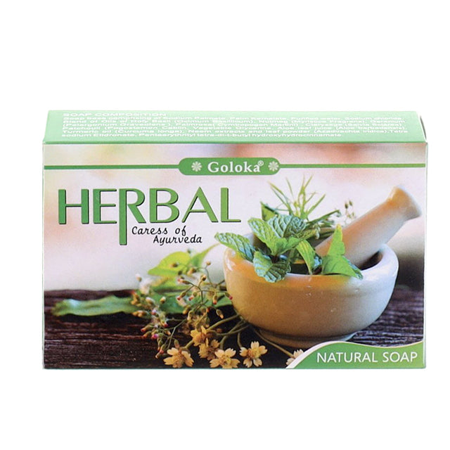 Goloka Herbal Soap 75 gram bar