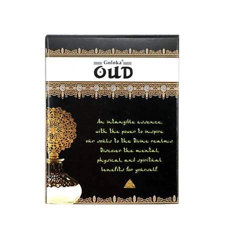 Goloka Oud incense cones Black Series pack
