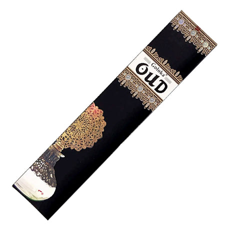 Goloka Oud incense sticks Black Series box