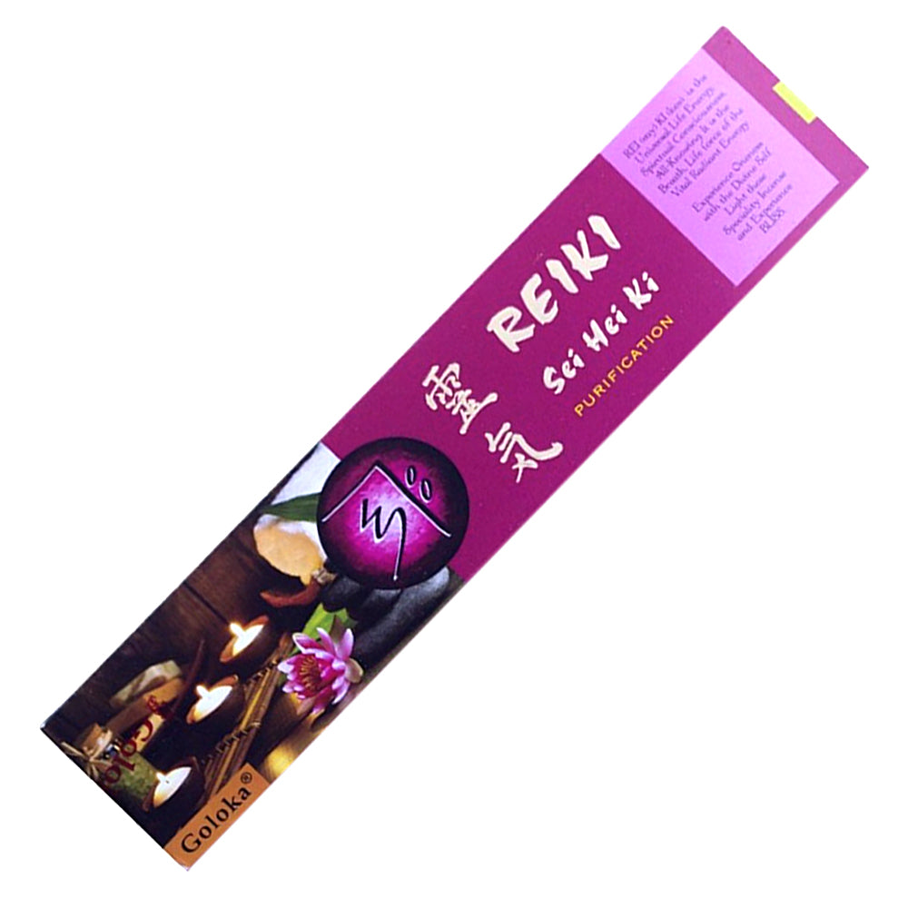 Goloka Reiki Series Sei Hei Ki incense sticks box