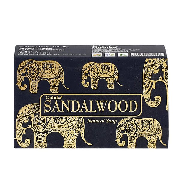 Goloka Sandalwood Soap 75 gram bar