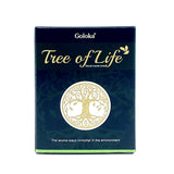 Goloka Tree of Life Incense Cones (Black Series), pack of 10