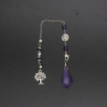 Green Aventurine Tree of Life Pendulum for dowsing, divination, and energy work.