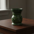 Green Soapstone Aroma Lamp, 3 inches tall