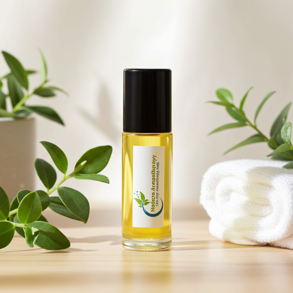Green Tea Body Oil — antioxidant-rich, fresh, and herbal fragrance in an alcohol-free jojoba and sweet almond formula.