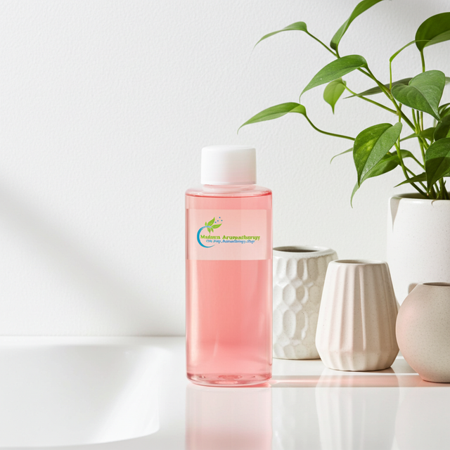 Green Tea Fragrance Oil bottle for candle making, soap making, and home fragrance use.