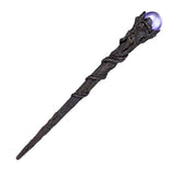 Greenman Wand, hand-painted resin