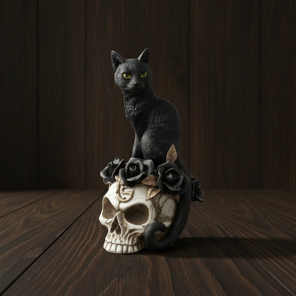 Grimalkin's Ghost Desk T-Light Holder, view A