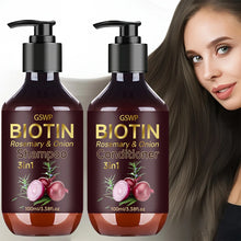 GSWP 3-in-1 Onion Shampoo and Conditioner Set hair care set for scalp cleansing, moisturizing, and daily hair nourishment.