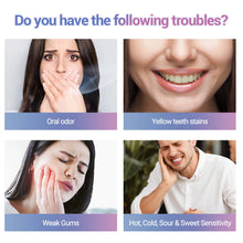 Hailicare Niacinamide Whitening Toothpaste addressing common oral issues including stains and bad breath.
