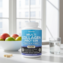 Hair Skin Joints Multi-Collagen Peptides Capsules bottle for daily beauty and mobility support.