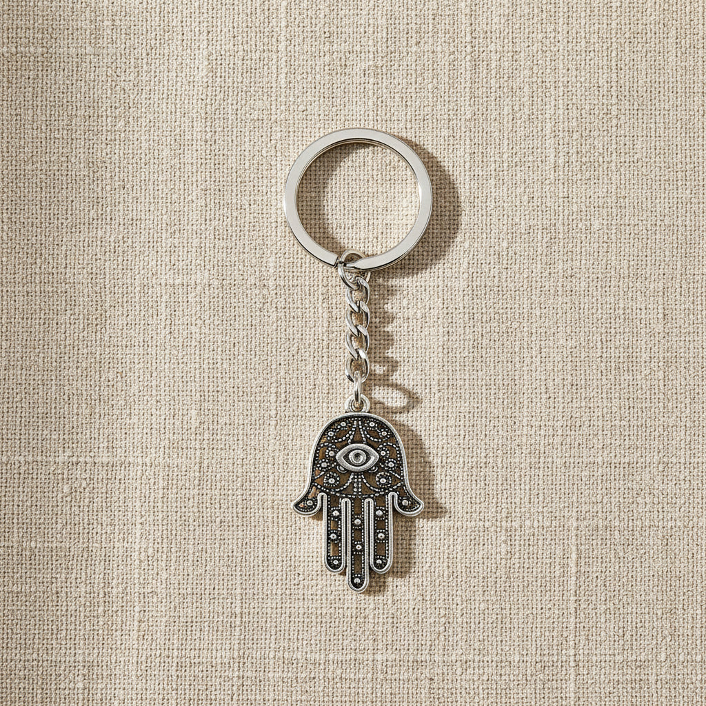 Hamsa Hand Keychain for altar and ritual use