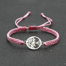 Handmade braided cord bracelet for stacking jewelry looks, casual outfits, and adjustable wrist comfort.