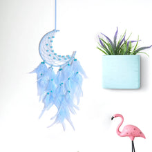 Handmade Dreamcatcher Pendant with pearl and feather charm for spiritual-inspired styling, casual outfits, and jewelry collections.