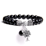 Handmade-style Tree of Life beaded bracelet for artisan-inspired fashion, symbolic wear, and unique gift use.
